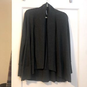 Ideology Gray Thermal Cardigan